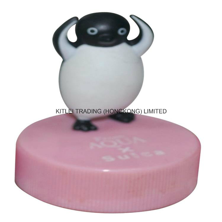 High-Quality Rubber Inflatable Plastic Cartoon Mini PVC Vinyl Penguin Toy