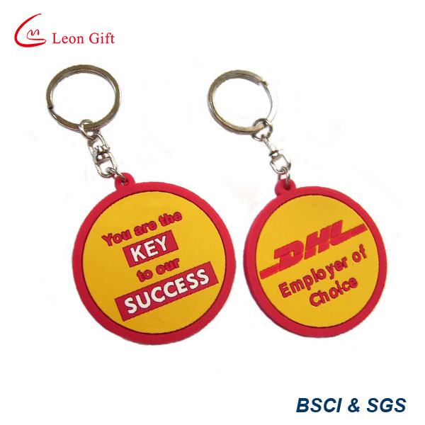 High Quality Soft Rubber Key Chain PVC Keyring