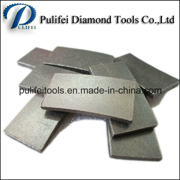 Single Saw Cutting Segment Sandstone Diamond Cutting Teeth