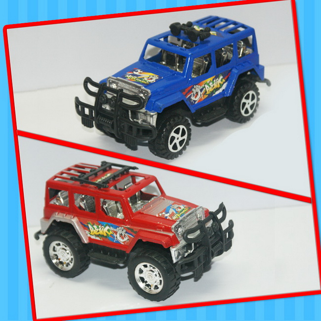 Super Friction Hammer Jeep 4X4 Candy Toy Car