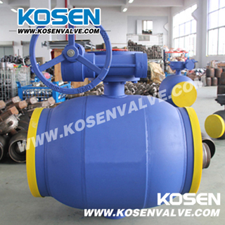 Worm Gear Full Welded Ball Valve (Q367F)