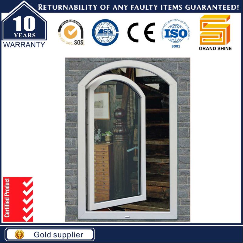 Energy Saving Aluminum Casement Window with Hopo Accessories