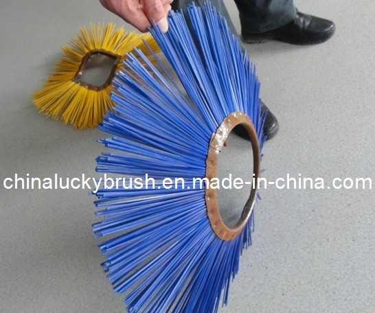 PP Material Blue Road Sweeper Brush (YY-052)