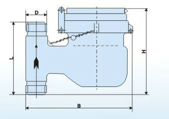 Rotary-Vane Vertical Cold Water-Meter (LXSL15-25)