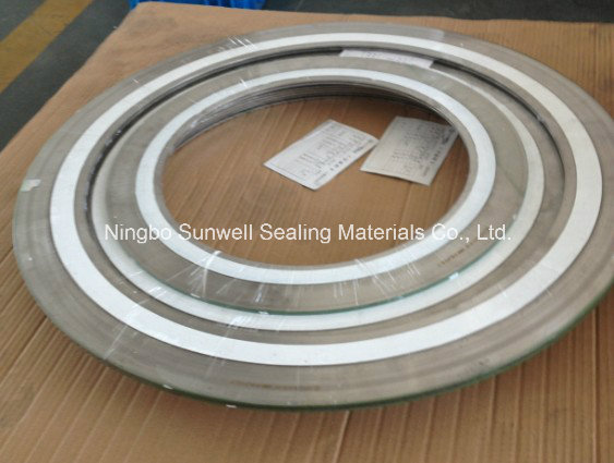 Combined Seal Ring Spiral Wound Gasket Cgi Type Ss304 Ss316L CS Materials