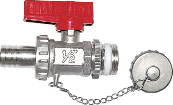 Standard Bore Brass Valve with Cap