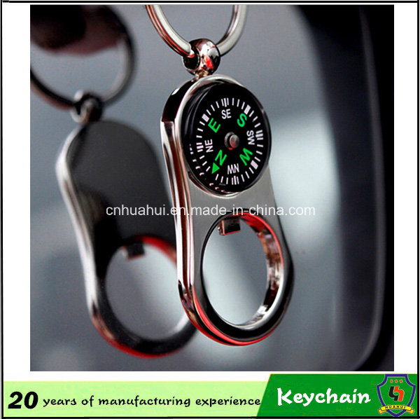 Compass Opener Keychain