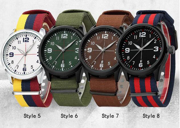 Yxl-860 Military Watch Men Fashion Casual Watches Men Wristwatch Nato Strap Sport Wrist Watch Male Clock Male Reloj