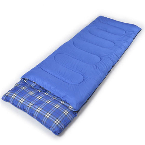 -5 Degrees Thickening Spliceable Double Hollow Cotton Sleeping Bag