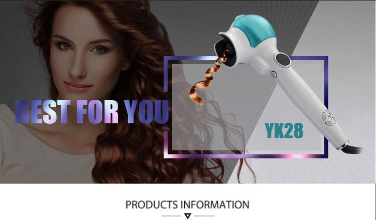 New Automatic LED Hair Iron Curler