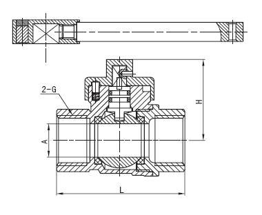 Lockable Magnetic Brass Ball Valve