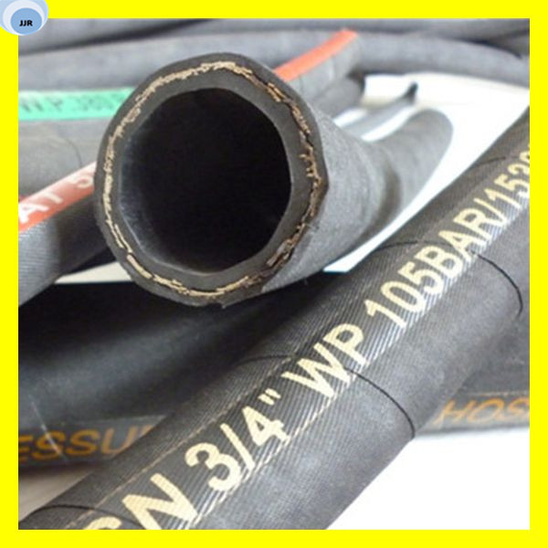 Steel Wire Braid Flexible Rubber Hydraulic Hose