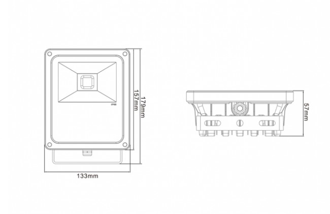 High Quality Bridgelux COB 10W LED Floodlight 10W 20W 30W 50W 70W 100W