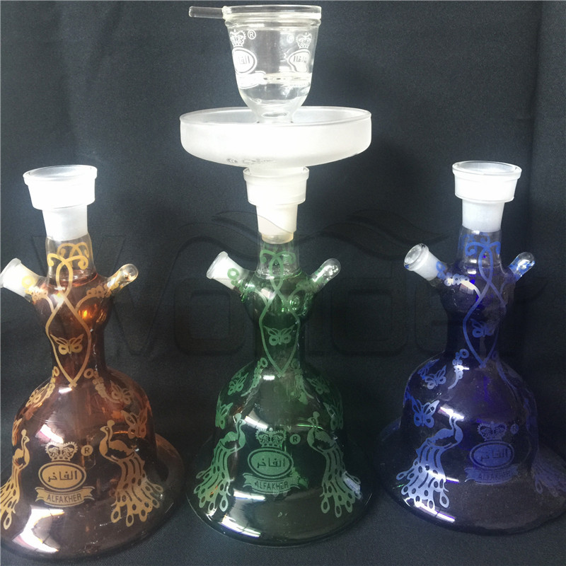 Authentic Hookahs for Sale in China Factory Al Fakher Glass Hookahs