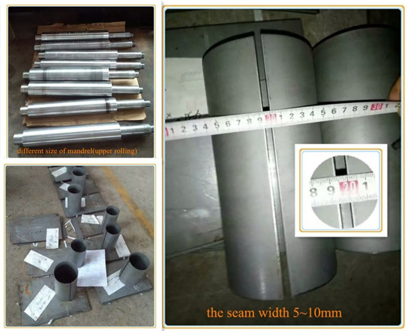 Carbon or Stainless Steel Drum Manufacturing Roll Hydraulic Machine