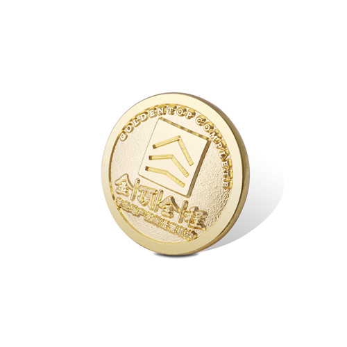 Metal Badge, Organizational Pin with Diamonds (GZHY-LP-009)
