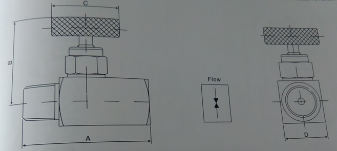 F-M Thread Needle Valve (GAYJ21W)