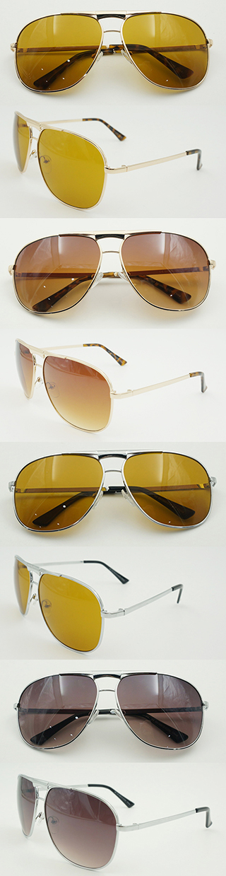 Classic Fashionable Hot Selling UV400 Protection Metal Men Sunglasses (GA920)