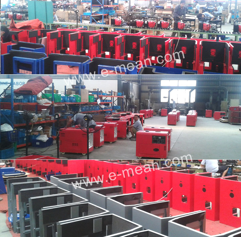 2.5kw, 4kw Silent Engine Diesel Generator Set