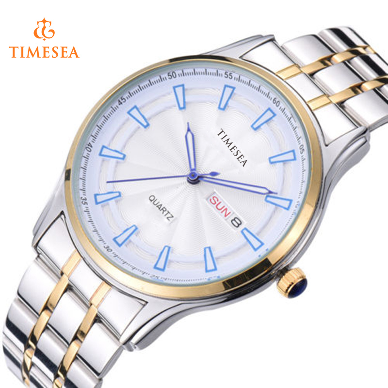 Men Steel Display Analog Quartz Watch Wrist Watch Gift 72367