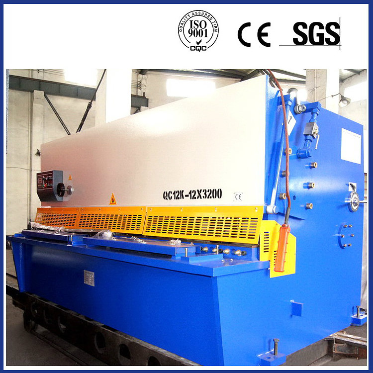 Q12y Series CNC Hydraulic Shearing Machine with CE (QC12Y-4X2500, 4X3200, 6X2500, 6X3200, 8X2500, 8X3200)