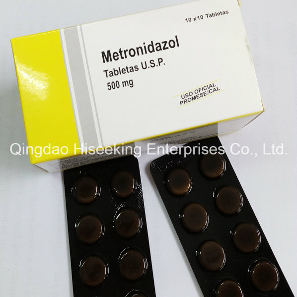 GMP Certified Pharmaceutical Products Tablet Metronidazole