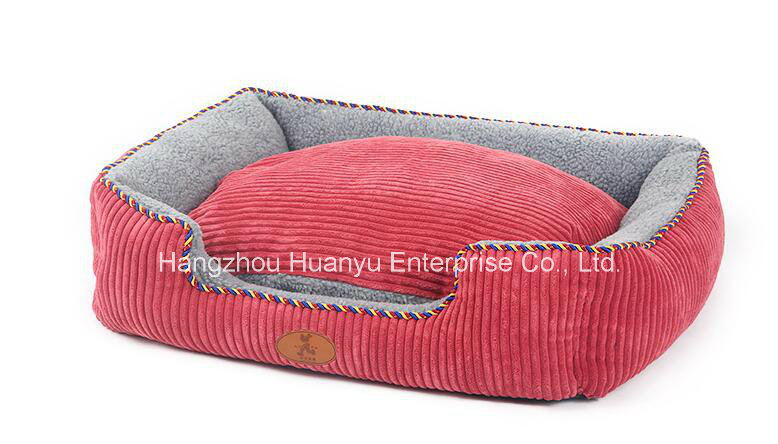 Factory Supply Plush Pet Bed