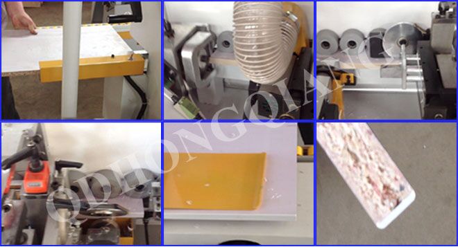 Pre-Milling Automatic Edge Banding Machine/Grooving Edge Banding Machine /Woodworking Edge Banding Machine