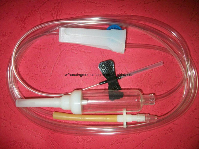 Disposable IV Giving Set with Needle