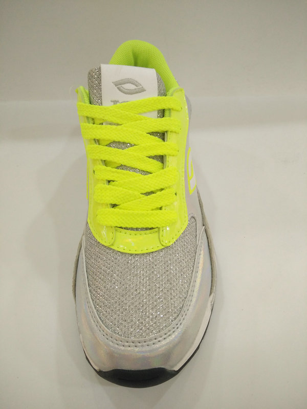 2016 Lemon Silver Shiny Sport Shoes for Women