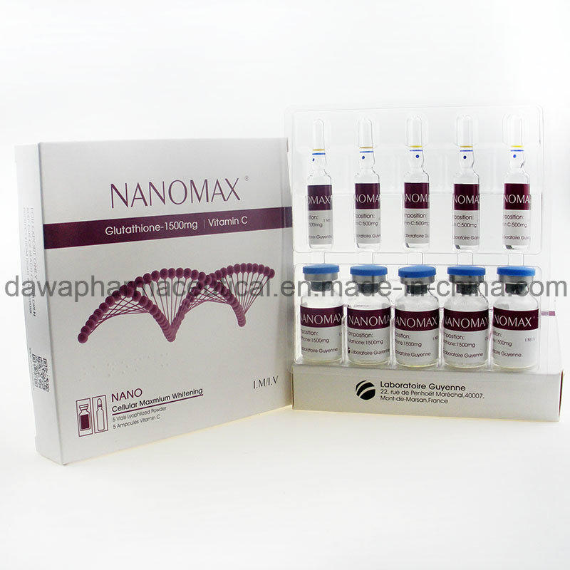 Ready Stock 3000mg Antioxidant Reduced Skin Whitening Glutathione for Injection