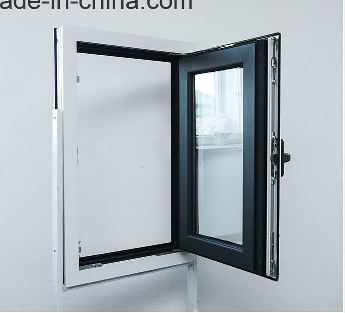 Double Colour Thermal Break Aluminum Double Glass Window