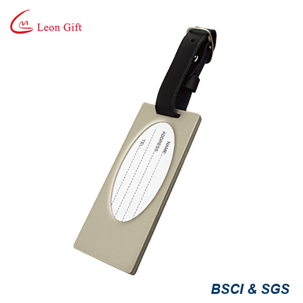 Zinc Alloy Silver Luggage Tag for Promotion Gift