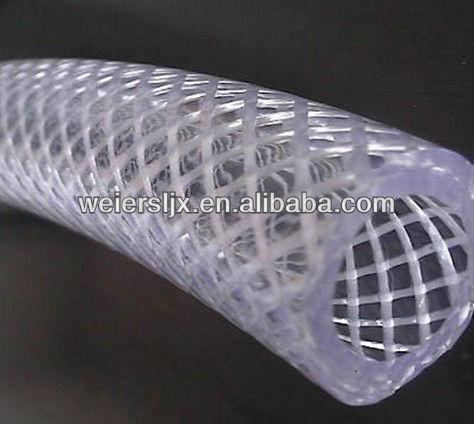 PVC/TPU Fiber Reinforced Flexible Pipe /Grid Pipe/Snake Skin Pipe