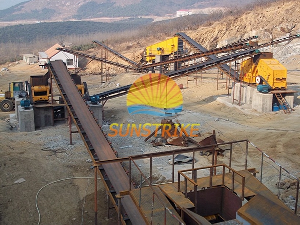 New Type Professional Stone Crushing Sites