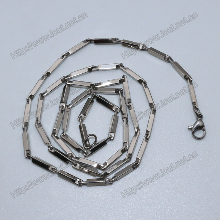 Double Color Stainless Steel Chain for Open Locket Necklace (IO-stc009)