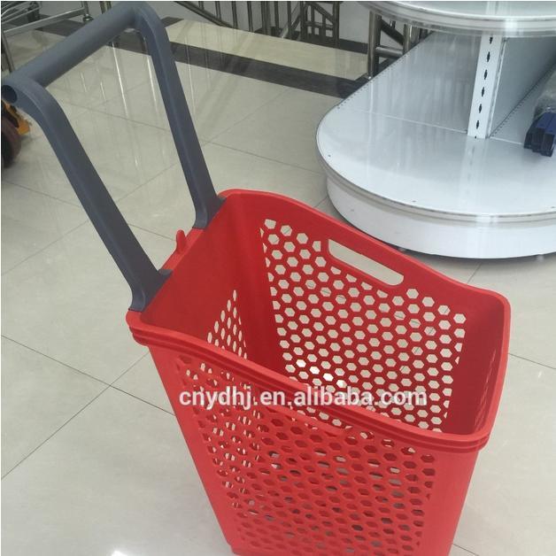 Big Size Store Plastic Shopping Basket (ZC-18)