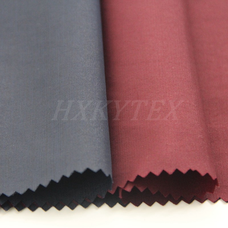 Bright Nylon with Polyester Blend Fabric for Jacket or Trench