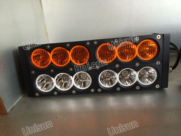 6inch 60W Dual Row 10watt CREE LED Light Bar, Flood/Spot Work Lamp