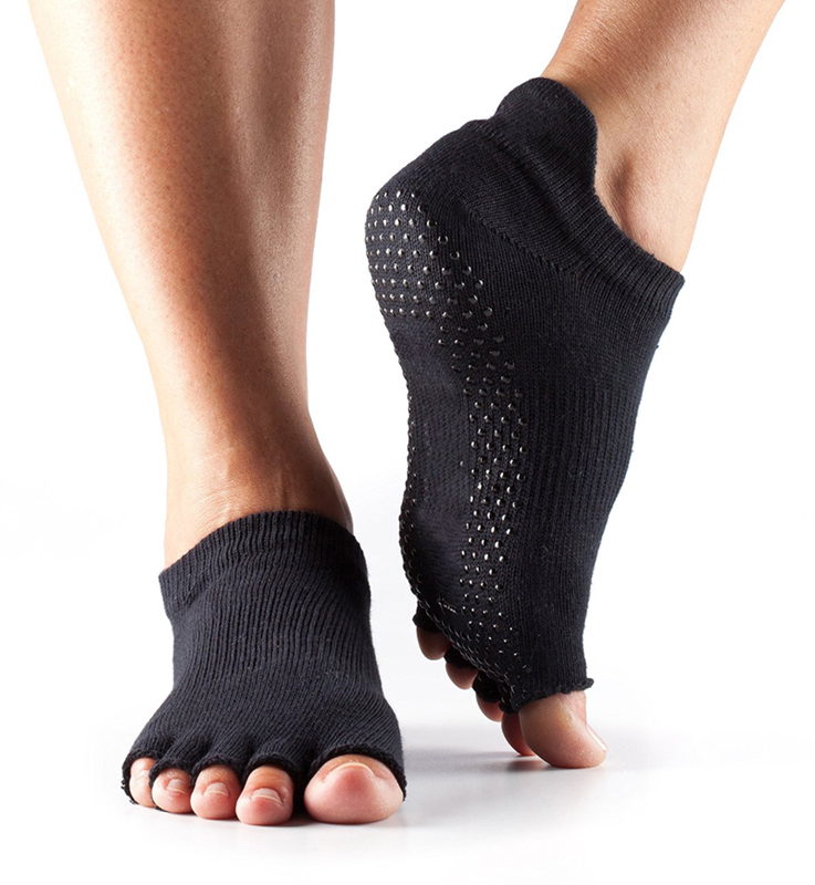 Low Cut with Five Toe Trampoline Jump Socks Non-Slip Five Toe Socks