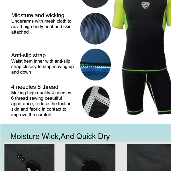 UV Protections Mens' Running Sets (SX041)