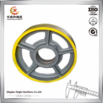 Low Pressure Sand Casting Cast Iron Pulley Wheel