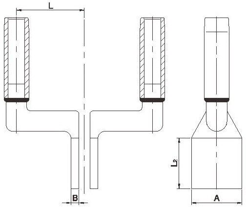 Sty Type Aluminum Compression Terminal Clamp