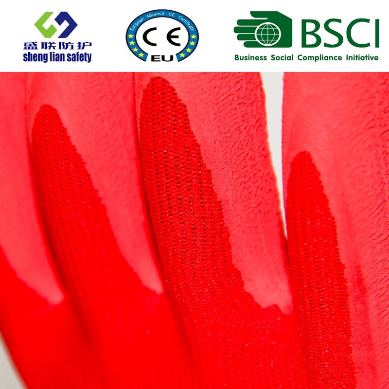 Foam Latex Coated Gardening Work Safety Gloves