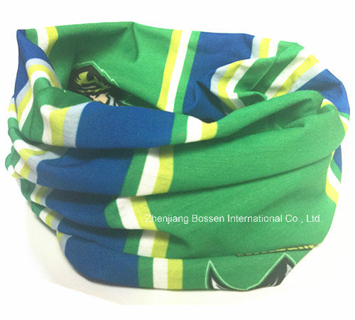 OEM Produce Customized Logo Printed Promotional Multifunctional Tubular Scarf