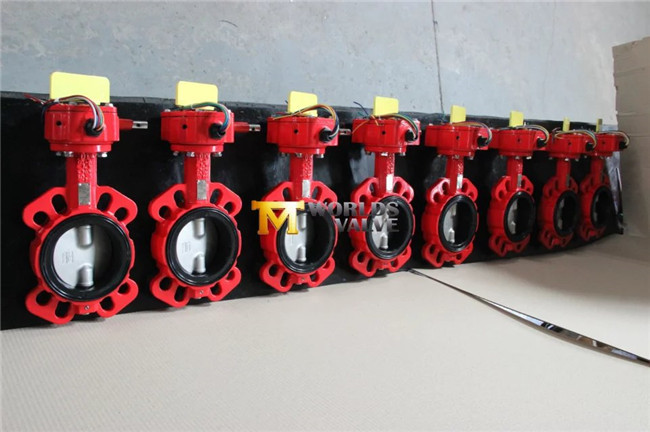 Lever Operated Wafer Butterfly Valve with Double Half Shaft (D71X-10/16)