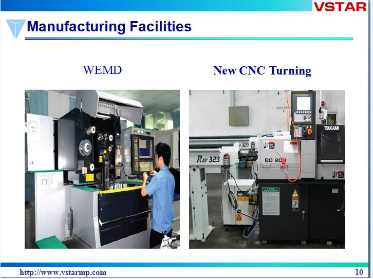 CNC Vertical Machining Center CNC Machining Parts Precision Part Auto Parts Vst-0941