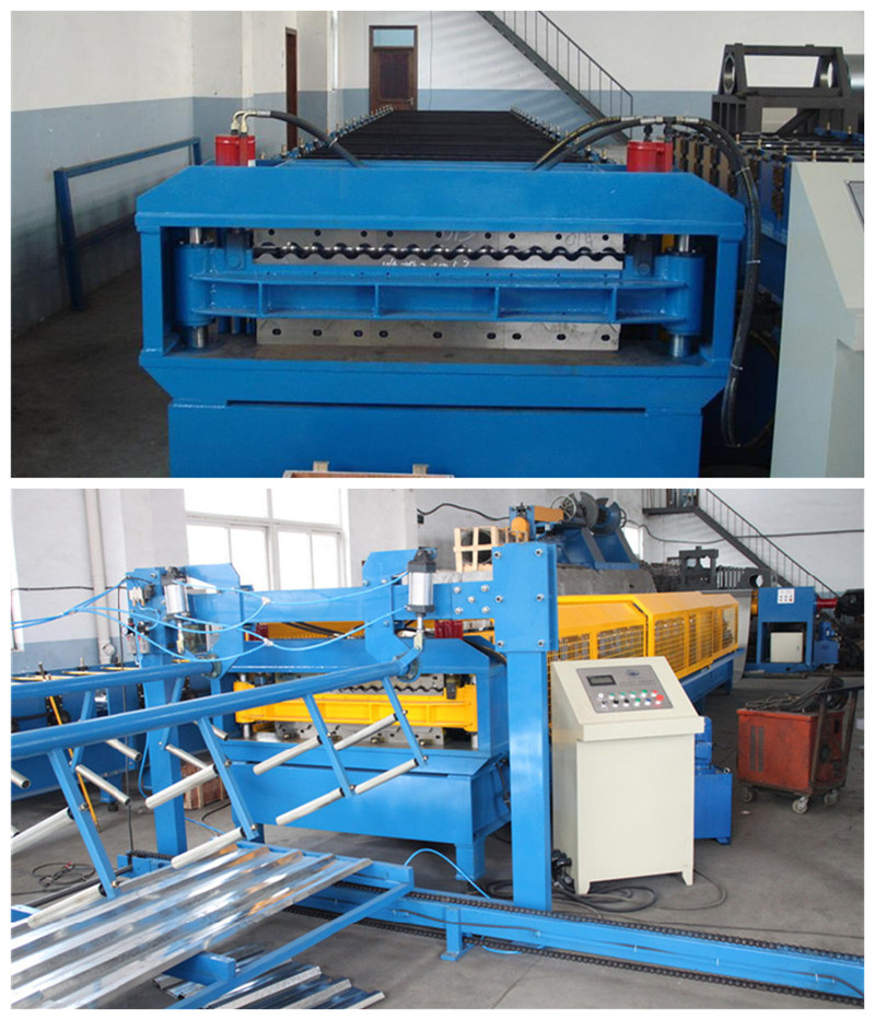 Customized Double Layer Cold Roll Forming Machine (900+1100)