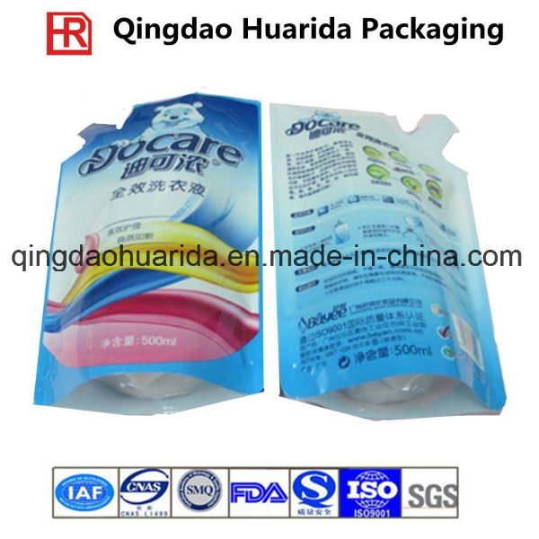 Plastic Packaging Bag for Laundry Detergent/ Liquid Detergent/Shampoo/Fabric Cleaner