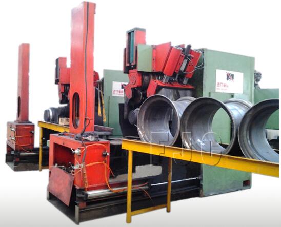 Car Rim Roll Forming Production Line Hydraulic Machine